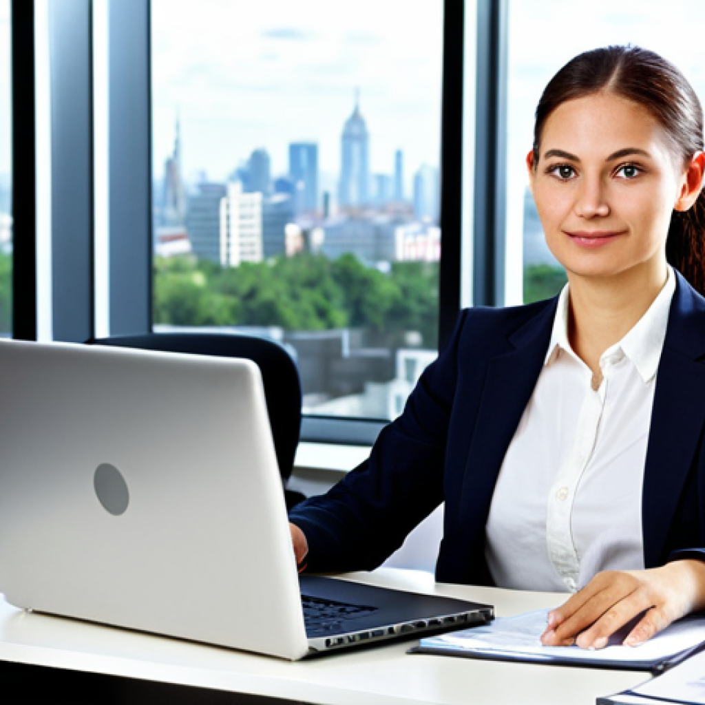 보험 상품 비교 앱 추천 - Professional Insurance Broker**
"A professional insurance broker in a modern office setting, fully ...