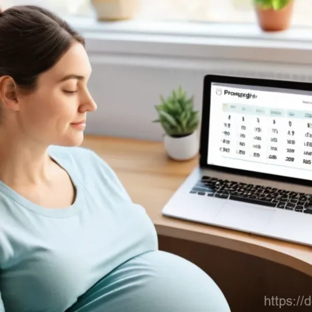 태아보험 언제 가입해야 할까 - **Prompt 1: Proactive Pregnancy Planning for Peace of Mind**
"A pregnant woman, appearing to be ...