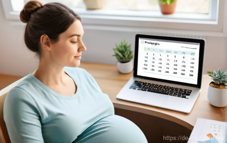 태아보험 언제 가입해야 할까 - **Prompt 1: Proactive Pregnancy Planning for Peace of Mind**
    "A pregnant woman, appearing to be ...