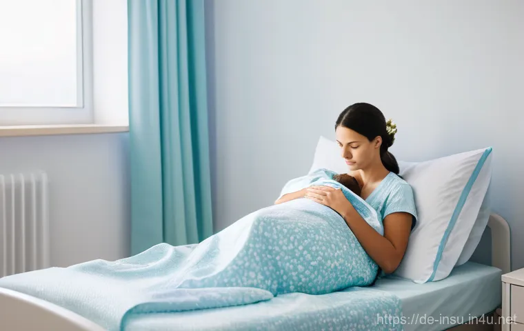 태아보험 언제 가입해야 할까 - **Prompt 2: Early Trimester Insurance Research**
    "A young woman, visibly in her first trimester ...